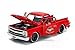 Jada 1969 Chevrolet C10 Stepside Pickup Truck Matt Red Garage Nuts Just Trucks Series 1/24 Diecast Model Car 99322