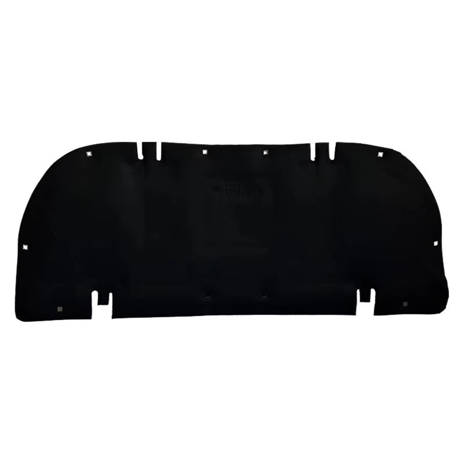 Nzbhxad One Color Protection Compatible With Jeep For Renegade 2015-2021 Heat Sound Insulation Cotton Front Hood Engine Firewall Mat Pad Cover Noise Deadener