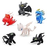 ❀【El Paquete Incluye】Incluyendo 6 piezas de Dragon diferentes, cada uno de aproximadamente 3-5.5 cm de altura. Tanto los adultos como los niños adorarán estos adornos para tartas de Cartoon de cat.