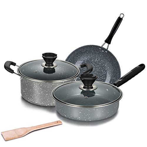 Casseroles et poêles antiadhésives pour cuisiner ensemble de bons petits plats