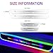 Car Door Sills Led Magnetic, Custom Logo Or Text Led Door Sills for Car, Compatible With Most Models, 7 Colors/28 Change Modes, Auto-Sensing, Welcome Courtesy Lights