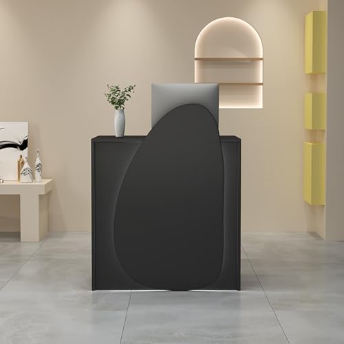 SXZenSpace Mostrador de recepción con cajón con Cerradura para comercios minoristas y de restauración.