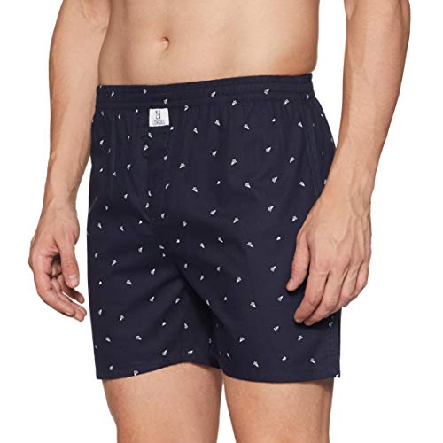 Image of Longies Men's Cotton Printed Regular Boxer Shorts