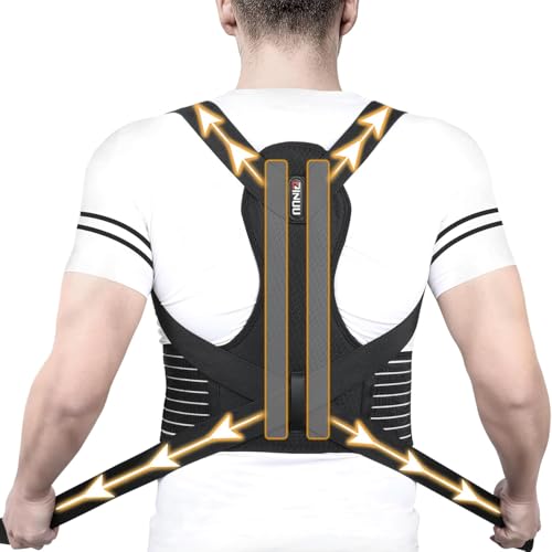 ZINUU Rücken Geradehalter, Rückenstützgürtel Haltungskorrektur Damen Herren, Haltung Korrektur Gurt, Back Posture Corrector, Verstellbare Haltungstrainer Rückengurt - Rückenstütze(48.8\'-51.2\') ZINUU Rücken Geradehalter, Rückenstützgürtel Haltungskorrektur Damen Herren, Haltung Korrektur Gurt, Back Posture Corrector, Verstellbare Haltungstrainer Rückengurt - Rückenstütze(48.8\'-51.2\')