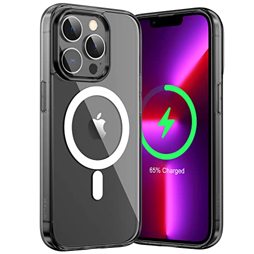 Jetech 3693A Magnetic Case For Iphone 13 Pro 6.1-Inch Compatible With Magsafe Wireless Charging, Shockproof Phone Bumper Cover cover