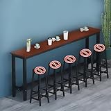 [Soluzione salvaspazio] Questo piccolo tavolo da bar per la colazione massimizza lo spazio in piccole aree come appartamenti e dormitori e mantiene l'area in ordine con uno spazio di archiviazione minimo.