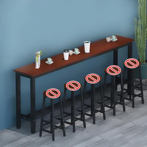 [Soluzione salvaspazio] Questo piccolo tavolo da bar per la colazione massimizza lo spazio in piccole aree come appartamenti e dormitori e mantiene l'area in ordine con uno spazio di archiviazione minimo.