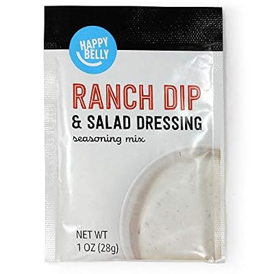 Amazon Brand - Happy Belly Ranch Dip Mix, 1 Ounce (Pack of 6)