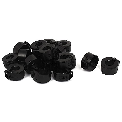 Filtro de ferrita supresor de ruido EMI RFI clip de 15mm para cables de audio y video