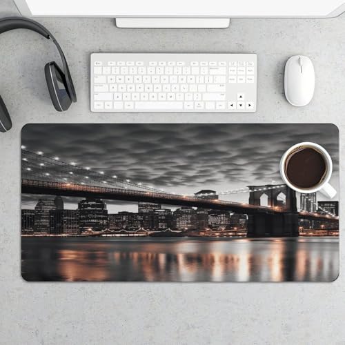 Mouse Pad grande de caucho con base antideslizante 60x30 cm miniatura 5