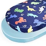 2er-Pack Bettlaken Spannbettlaken,Kinderwagen Spannbettlaken Stubenwagen Matratzenbezug für Moseskorb,Matratzenschoner Laken Beistellbett Babybetten Kinderbett,Light Green and Dark Blue