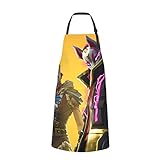 [RFSHOPT] フォートナイト エプロン メンズ 防水エプロン シワになりにくい 男女共用 無地 おしゃれ シンプル 無地 撥水ノンアイロン 家庭用 汚れにくい シワ防止 70cm×84cm