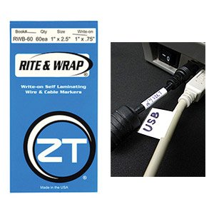 ZipTape Rite & Wrap 1in. Wire Marker Booklet