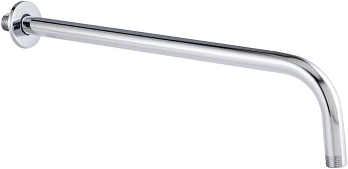 15cm-60cm Stainless Steel Shower Head Extension Arm Kit 90° Wall Mounted Tube Rainfall Shower Head Arm For Bathroom Hardware(15cm)