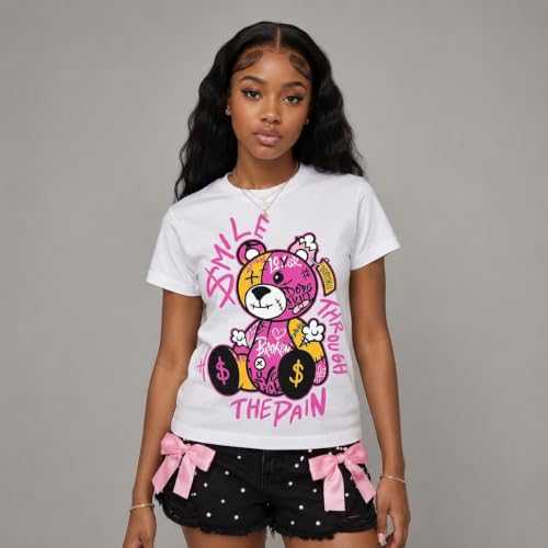 Image of DopeSkill Graphic Tee Streetwear Hip Hop Hypebeast Street Style Unisex T-Shirt Sneaker Colour Matching Shirts Cute Graphic