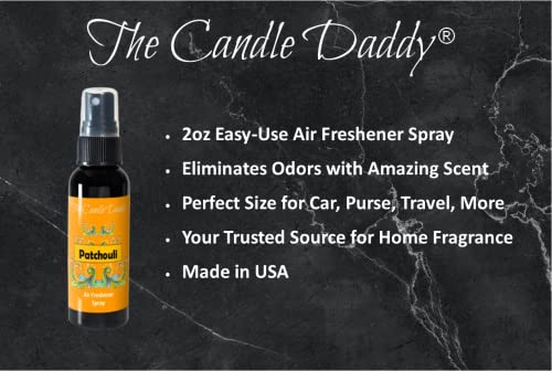 Patchouli Spray - Patchouli Incense Scented - Room/Car Air Freshener Spray – 2 Ounce Spray Bottle #TOP1