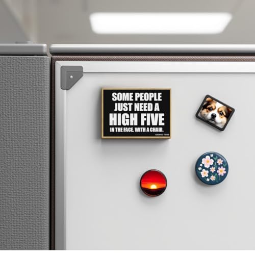 Imán decorativo de madera Need a High Five miniatura 4