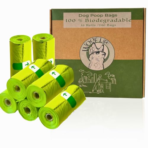 Dog Poop Bags Rolls Biodegradable Poop Bags 240 Poop Bags for Dogs Dog Walking Accessories Cat Poop Bags Leak Proof Easy to Open Thick and Durable  Cucciolini Doodles Dog poop bags rolls biodegradable poop bags 240 poop bags for dogs dog walking accessories cat poop bags leak proof easy to open thick and durable   cucciolini doodles