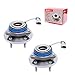 FKG 513121 Front Wheel Bearing Hub Assembly fit for Impala, Allure, Aurora, Bonnevile, Lesabre, Century, Seville, 5 Lugs W/ABS Set of 2