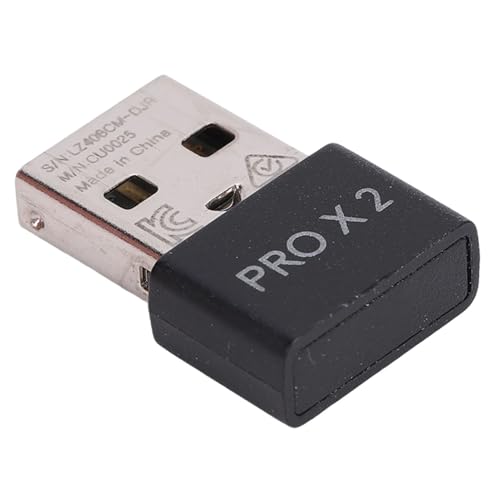 GOWENIC USB �h���O�� �}�E�X ���V�[�o�[ �A�_�v�^�[�A2000Hz �|�[�����O ���[�g �e�N�m���W�[�A�œK�����ꂽ�A���e�i�t���AG PRO X SUPERLIGHT 2 �Q�[�~ �}�E�X�p