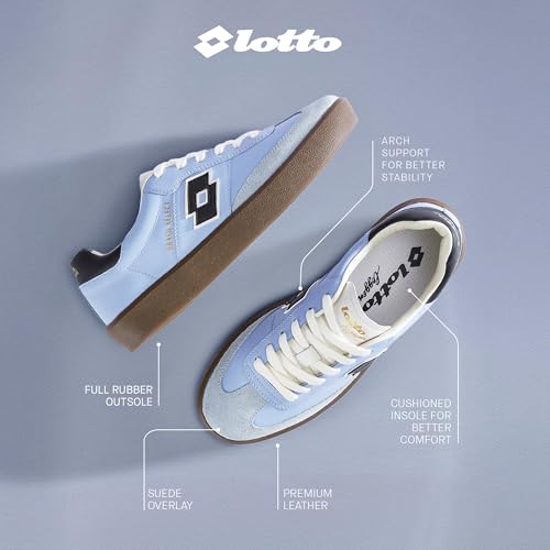 Image of Lotto Men Brasil Select OG Leather Sneakers