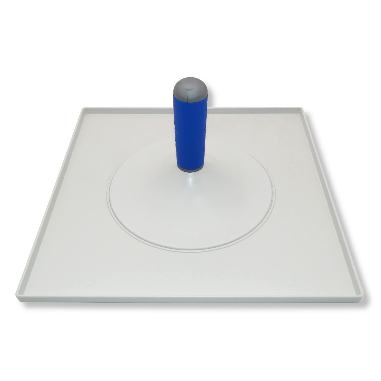 Support à Plâtre En Aluminium - 30.2x12 Cm, Poignée Ergonomique, Pour Mortier, Plâtre, Enduit - Outil De Maçon