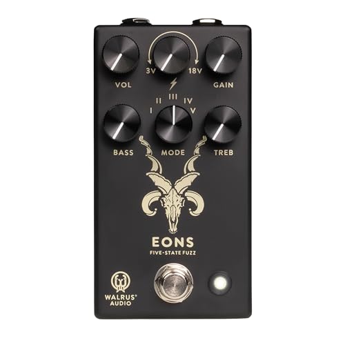 Walrus Audio Eons Five-State Fuzz Pedal, Black