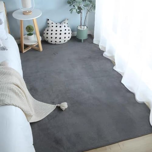 Tapis de salon bleu foncé en velours 50x80 cm pour chambre - 4