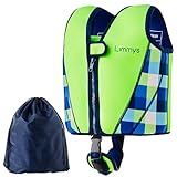 Limmys Swim Vest for Toddlers & Kids - Adjustable Buoyancy Swimming Aid, CE Safety Certified, Award-Winning Parent-Approved Design, Soft Neoprene Comfort, Secure Durable Design, Carry Bag Included