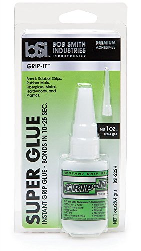 Bob Smith Industries BSI-222H Clear Grip-It Super Glue, 1 oz.