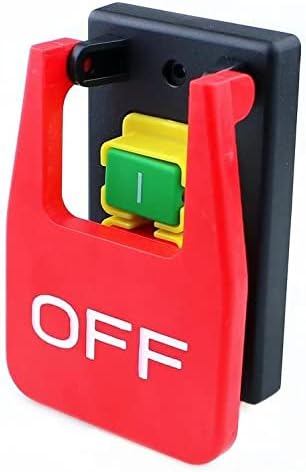 KJD17B 220V-240V 16A 5E4 electromagnetic Safety Switch with Emergency Stop Cover