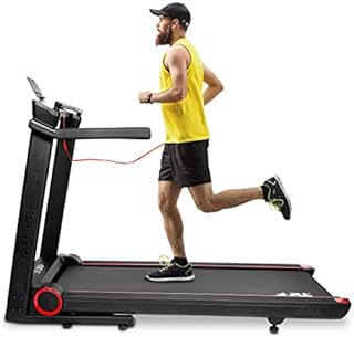 JLL T550 Digital Home Treadmill, 2023 Digital Control 4.5HP Motor, 20 Incline Levels,0.3km/h to 20km/h, Folding Treadmill, 30 Programmes, Bluetooth & Speakers, 2-Year Parts & Labour,5-Year Motor Cover