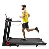 JLL T550 Digital Home Treadmill, 2024 Digital Control 4.5HP Motor, 20 Incline Levels,0.3km/h to 20km/h, Folding Treadmill, 30 Programmes, Bluetooth & Speakers, 2-Year Parts & Labour,5-Year Motor Cover