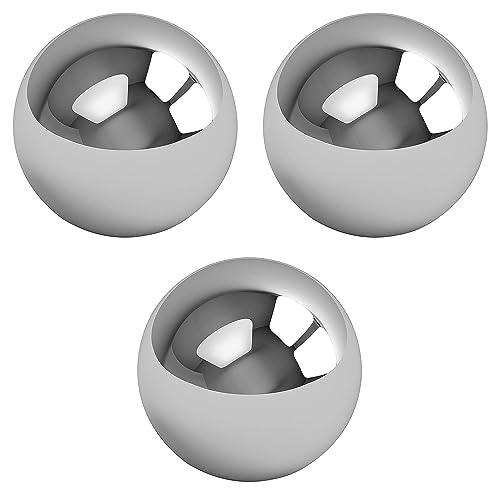 Be-Creative Set of 3 Replacement Metal Steel Balls for Mouse Trap Board game