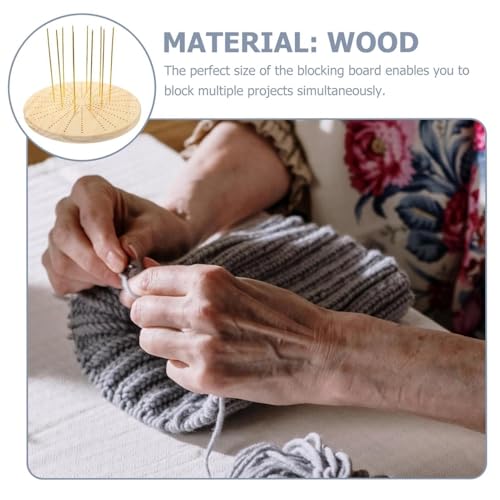 Planche de blocage pour crochet et tricot fait main avec piquets pour loisirs créatifs - 4