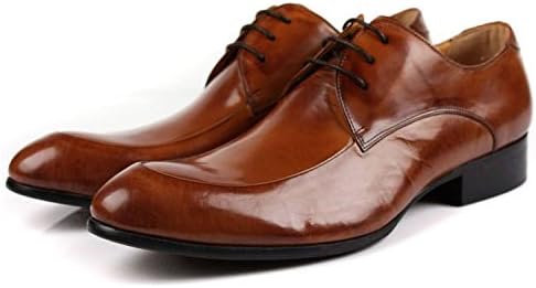 Amazon F Shion 本革 メンズ ビジネスシューズ プレーントゥ 外羽根 紳士靴 仕事靴 F Shion ビジネスシューズ