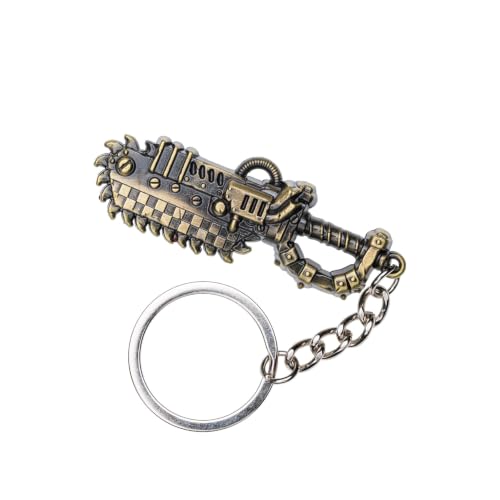 Image of Starforged Warhammer 40000 Thunderhammer & Thunderhead KeyChain Space Marines Astartes WH40 Jewelry