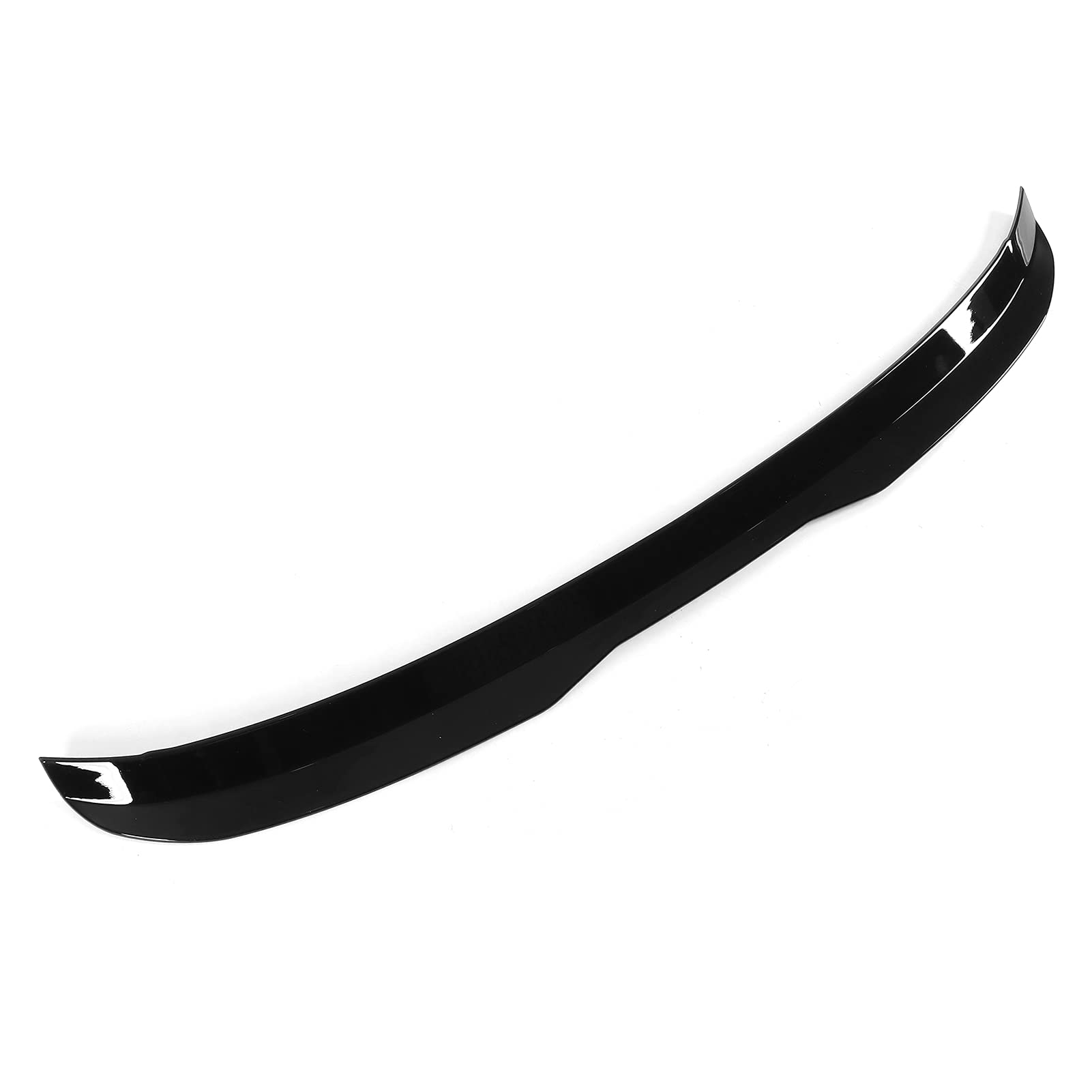 Aileron arrière, Kit de Becquet Arrière Extérieur, Qiilu Remplacement de Modification Noir Brillant D'aile de Becquet Arrière de Voiture pour Série 1 F20 2011-2019