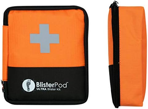 BlisterPod Ultra Blister Kit (60 Pc Set) | Comprehensive and Compact Foot Blister Prevention and Treatment Set | Foot Care in Extreme Sport, Severe Climates, Remote & Wilderness Locations