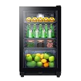 Vidrio templado de doble capa: la puerta es transparente y la colección es clara de un vistazo. El vidrio templado de doble capa se combina con un revestimiento LOW-E para bloquear la temperatura externa, mantener bien el calor y ser duradero.