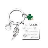 KJKJKJ Porte-clés AESH Cadeau Remerciement AESH-Cadeau Remerciement...