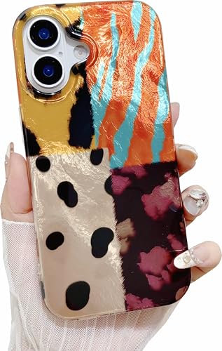 Coque iPhone 16 antichoc motif léopard fini les rayures et les chutes