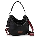 Wrangler Hobo Bags Large Crossbody Bag for Women Shoulder Purse Handbags with Adjustable Strap