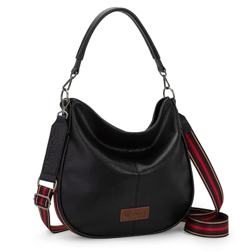 Wrangler Hobo Bags Large Crossbody Bag for Women Shoulder Purse Handbags with Adjustable Strap