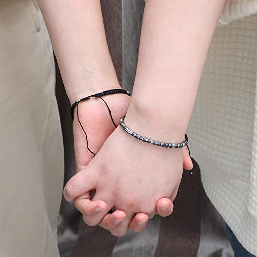 JoycuFF Inspirational Morse Code Bracelets Motivational Courage Birthday Thanksgiving Day Christmas Gifts for Women Teen Girls Friend Wrap Strand Beaded Jewelry Bracelet for Her4