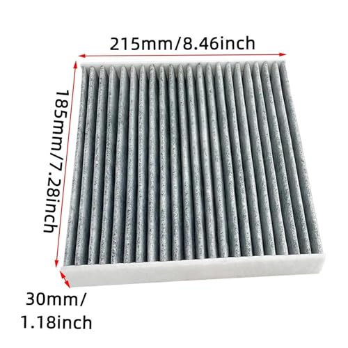 Filtro de aire de cabina CF12157 87139-0E040 de carbón activo para coche Subaru Crosstrek 18-23 5