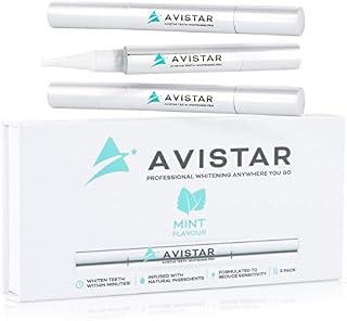 Avistar Professional Teeth Whitening Pens: Instant Teeth Whitener Gel Pen Kit - Chamomile