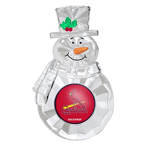 NCAA Louisville Cardinals Traditional Snowman Ornament