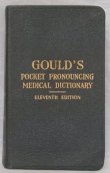 Hardcover Gould's Pocket Pronouncing Medical Dictionary Book