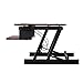 ntumLeap Standing Desk Height-Adjustable Stand-Up Desk Converter Dual Monitor and Laptop Lifting Station for All Workstations One Size